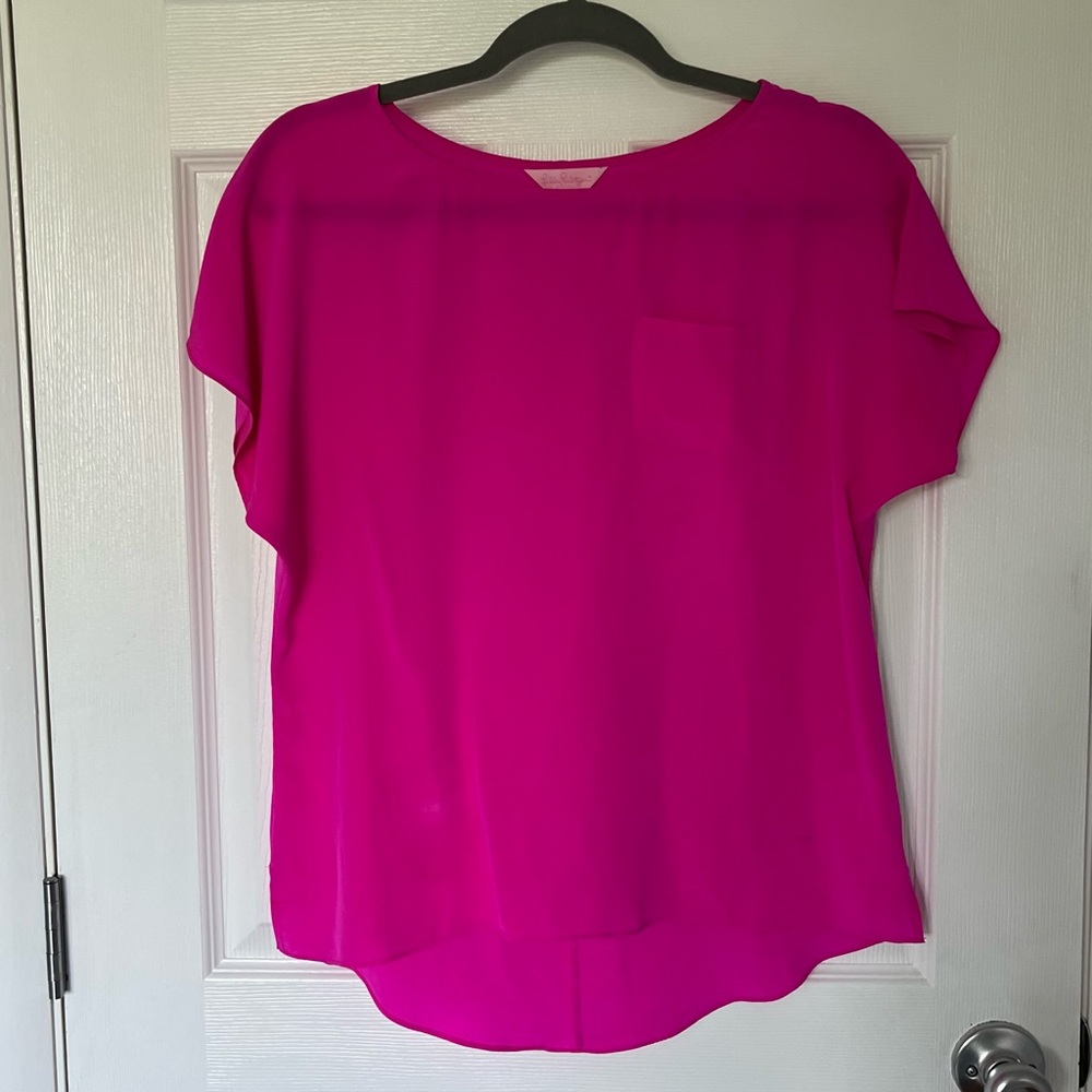 Lilly Pulitzer 100% silk top